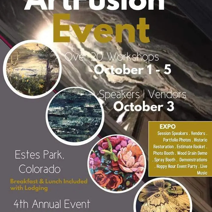 ArtFusion Event Registration - Learn Metallic Paints, Concrete Plaster, Venetian Plaster, and more-The Decora Company