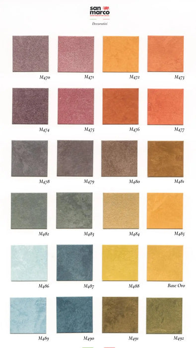CADORO - Professional Iridescent Decorative Metallic Paint by San Marco - The Decora Company