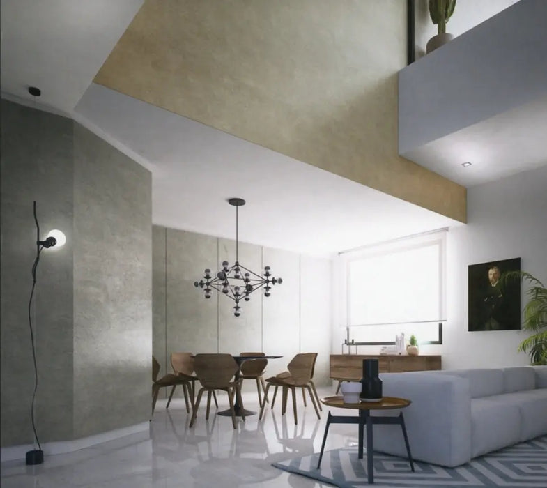 CADORO VELVET - Metallic Decorative Iridescent Paint with Velvety Effect by San Marco (Argento base) San Marco