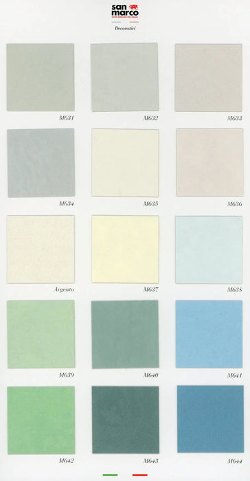 CADORO VELVET - Metallic Decorative Iridescent Paint with Velvety Effect by San Marco (Argento base) San Marco