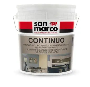 CONTINUO Micro-Cement Coating by San Marco ~Continuo Decor - 50 FT2 - The Decora Company, Micro-cement coating, concrete floor paint, CONTINUO San Marco, floor paint for concrete floors, Microcement flooring,  concrete floor