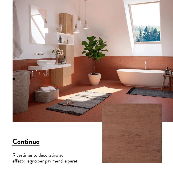 CONTINUO Micro-Cement Coating by San Marco ~Continuo Living 140-170ft2 - The Decora Company  paint ,  wall paint, micro cement, microcement bathroom, cement for walls, cement paints, concrete paint, house paint