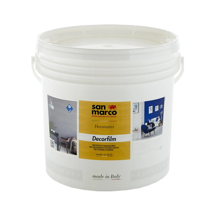 DECORFILM LUCIDO - Professional Clear Coat with Semi-Gloss Finish by San Marco - The Decora Company