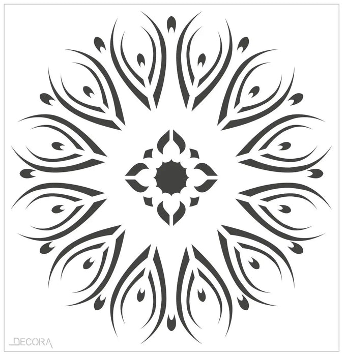 Decora Stencil - Bella Di Notte Pattern The Decora Company