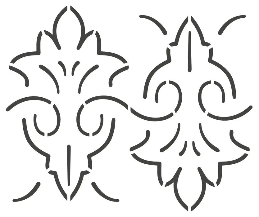 Decora Stencil - Carrara Art Pattern The Decora Company