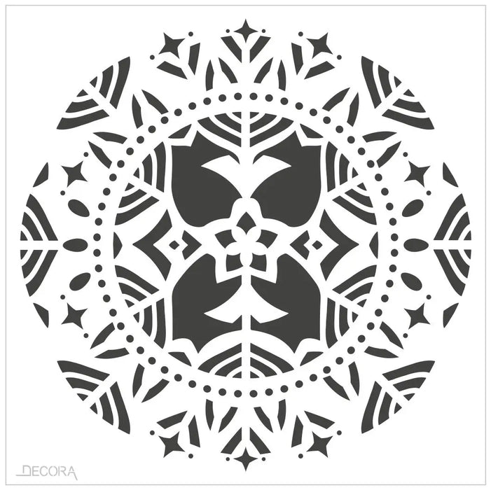 Decora Stencil - Girotondo Pattern The Decora Company