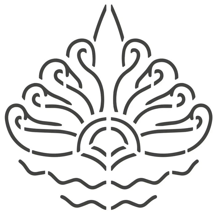 Decora Stencil - Idro Art Pattern The Decora Company
