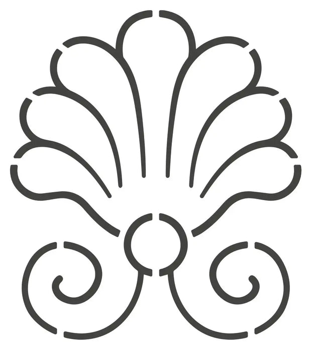 Decora Stencil - Luce Art Pattern The Decora Company