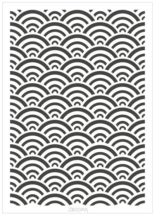 Decora Stencil - Mediterraneo Pattern The Decora Company