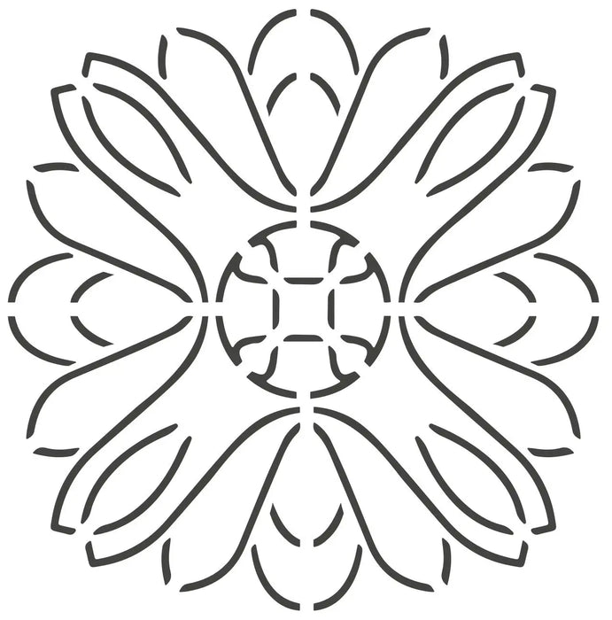 Decora Stencil - Mida A-Art Pattern The Decora Company