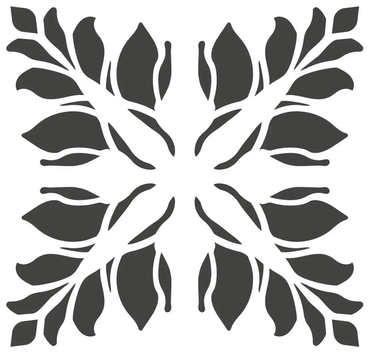 Decora Stencil - Mineral Art Pattern The Decora Company