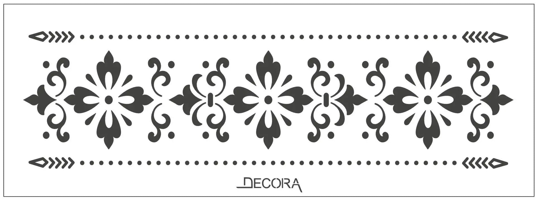 Decora Stencil - Reale Pattern The Decora Company