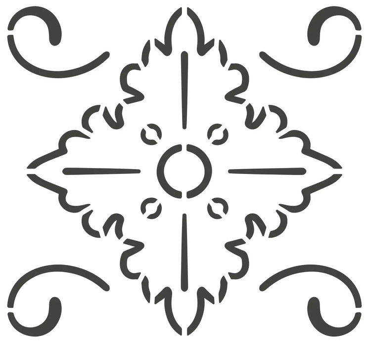 Decora Stencil - Tadelakt Art Pattern The Decora Company