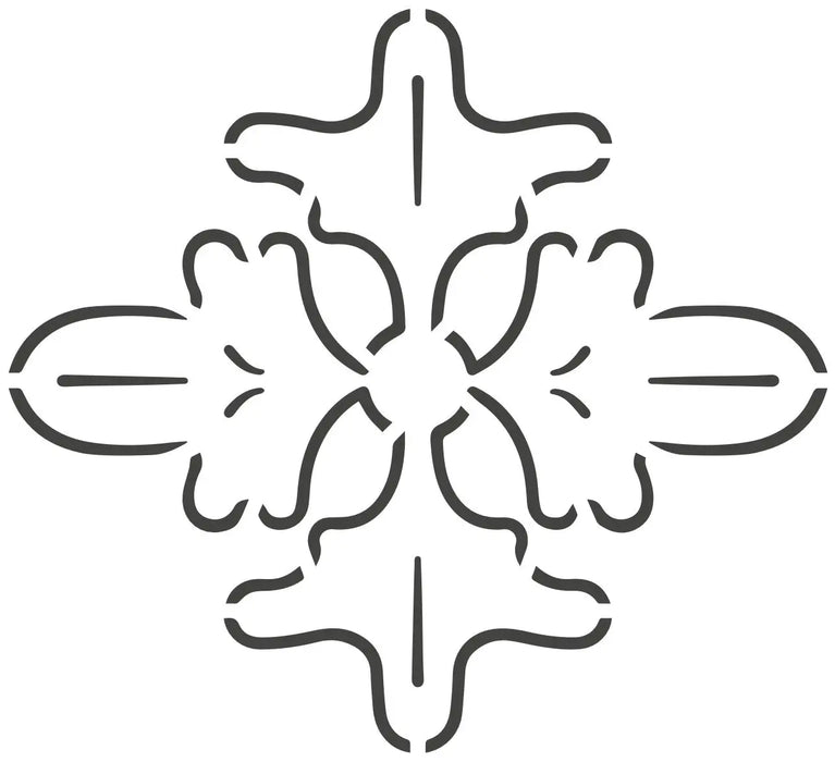 Decora Stencil - Teseo Art Pattern The Decora Company