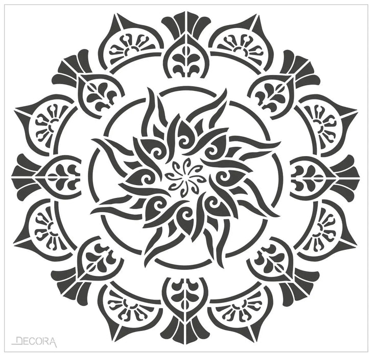 Decora Stencil - Vesuvio Pattern The Decora Company