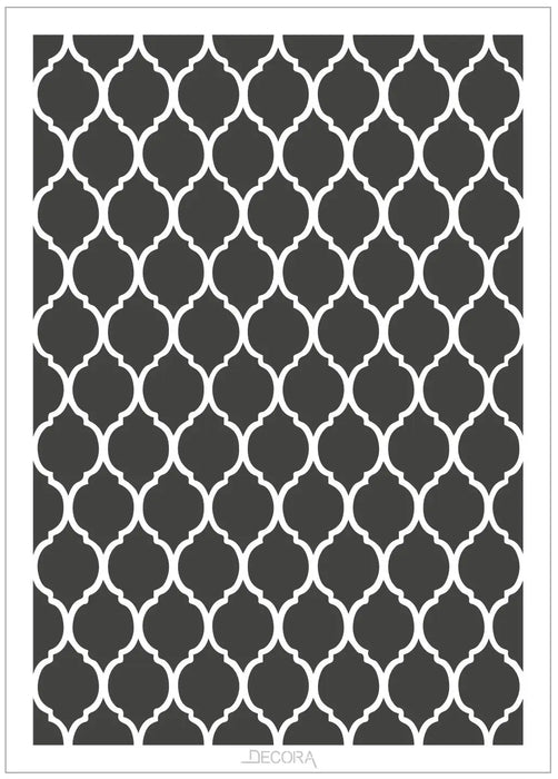 Decora Stencil - Zisa Pattern The Decora Company