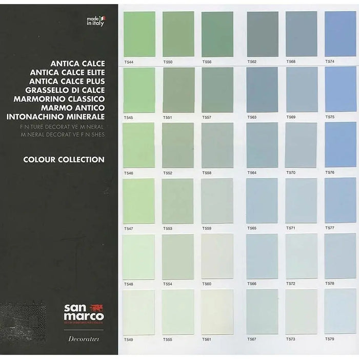 GRASSELLO DI CALCE - Lime Glossy Venetian Plaster by San Marco, (White Base) - The Decora Company