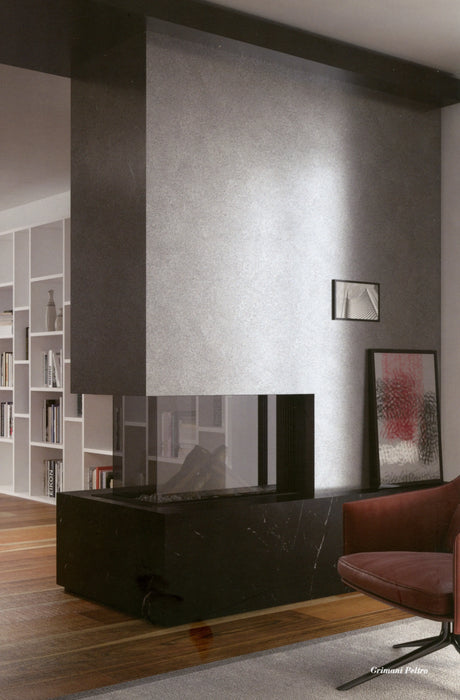 GRIMANI BIANCO - Decorative Metallic Paint with Cracked Effect by San Marco (White base) San Marco