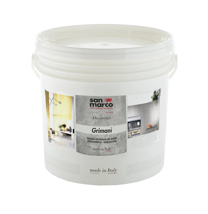 GRIMANI ORO ZECHINO - Decorative Metallic Paint with Gold Leaf Effect by San Marco (Vivid Gold base) - The Decora Company
