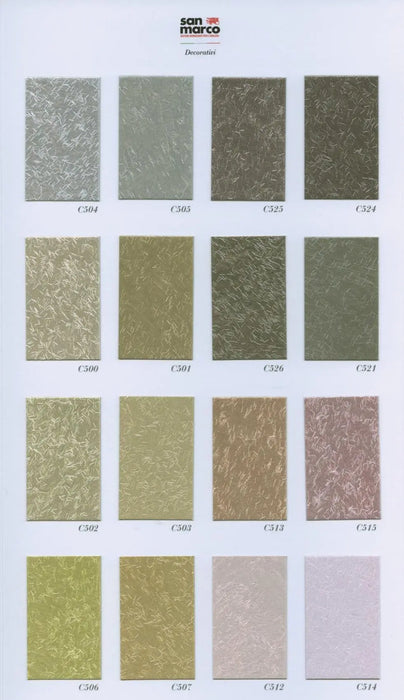 GRIMANI ORO ZECHINO - Decorative Metallic Paint with Gold Leaf Effect by San Marco (Vivid Gold base) - The Decora Company