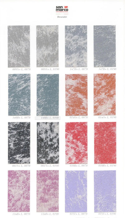 LUNA NUOVA - Clear Coat with Reflective Crystals and Texture by San Marco - The Decora Company