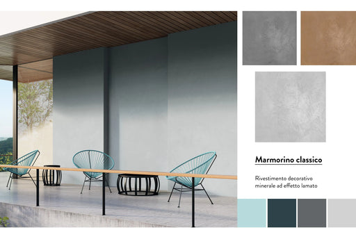 MARMORINO CLASSICO - Decorative Lime Polished Plaster, Satin Finish by San Marco San Marco, San Marco Marmorino Classico decorative lime plaster with satin finish – elegant, natural polished wall texture for interior and exterior use