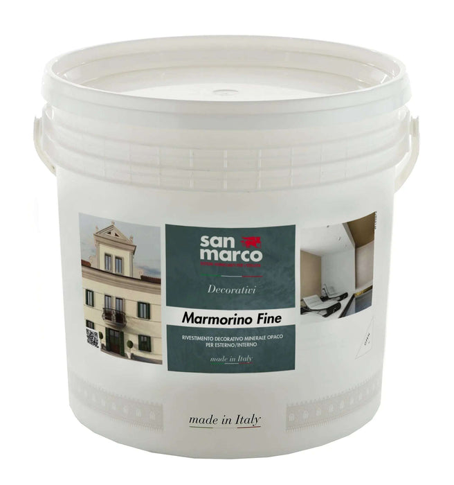 MARMORINO FINE - Decorative Lime Polished Plaster, Satin Finish by San Marco - The Decora Company