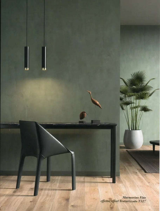 MARMORINO FINE - Decorative Lime Polished Plaster, Satin Finish by San Marco - The Decora Company , San Marco Marmorino Fine applied on interior living room wall , Natural lime-based decorative wall plaster by San Marco, Close-up of satin finish Marmorino Fine lime plaster, Professional Venetian plaster wall coating in soft beige tone, Eco-friendly lime and marble dust wall texture finish