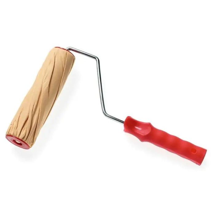 Pennelli Tigre Professional Twisted Leather Decorating Roller - The Decora Company paint, paint roller, paint and roller, texture paint roller, brush of paint, paint and brush, paint brush for walls, paint in roller, paint roller with paint, paint roller paint, foam for painting, roller paint roller
