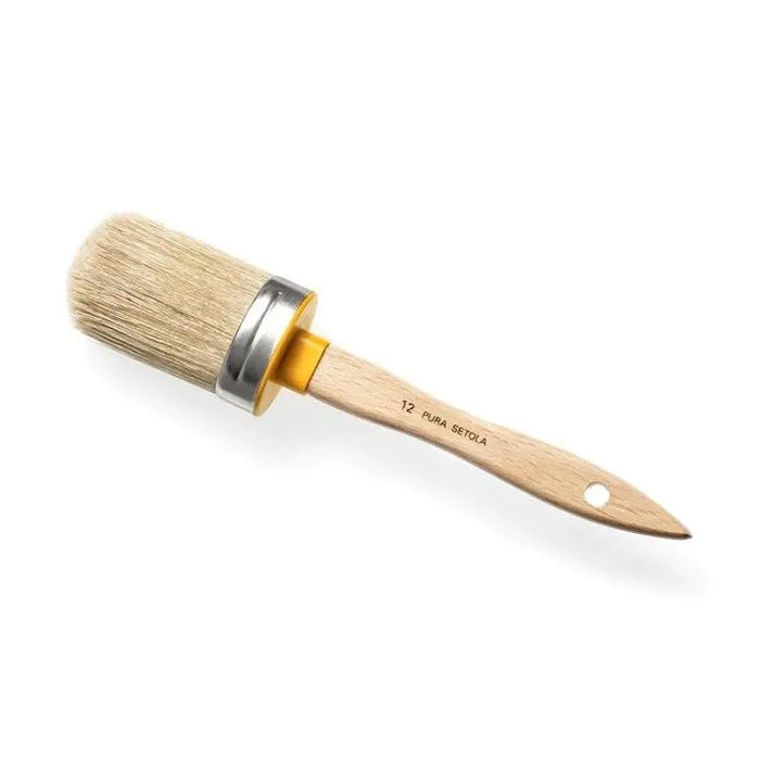 Pennelli Tigre Professional White Oval Paint Brush 10 - The Decora Company