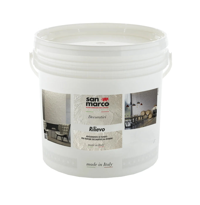 RILIEVO - Fiber Reinforced Plaster Base Coat for Deep Texture by San Marco - The Decora Company