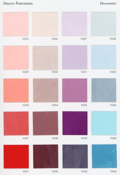 STUCCO VENEZIANO - Acrylic Venetian Plaster, High Gloss Decorative Plaster by San Marco (White Base) - The Decora Company