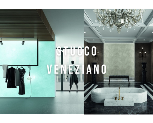 STUCCO VENEZIANO - Acrylic Venetian Plaster, High Gloss Decorative Plaster by San Marco (White Base)-San Marco-The Decora Company