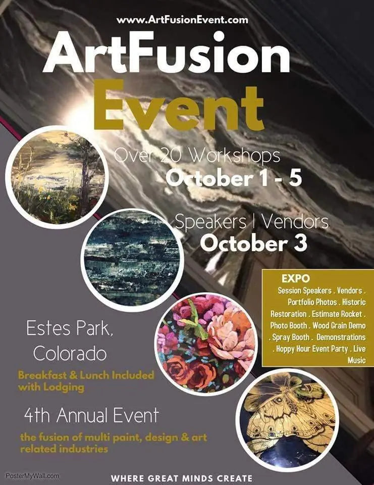 ArtFusion Event Registration - Learn Metallic Paints, Concrete Plaster, Venetian Plaster, and more-The Decora Company