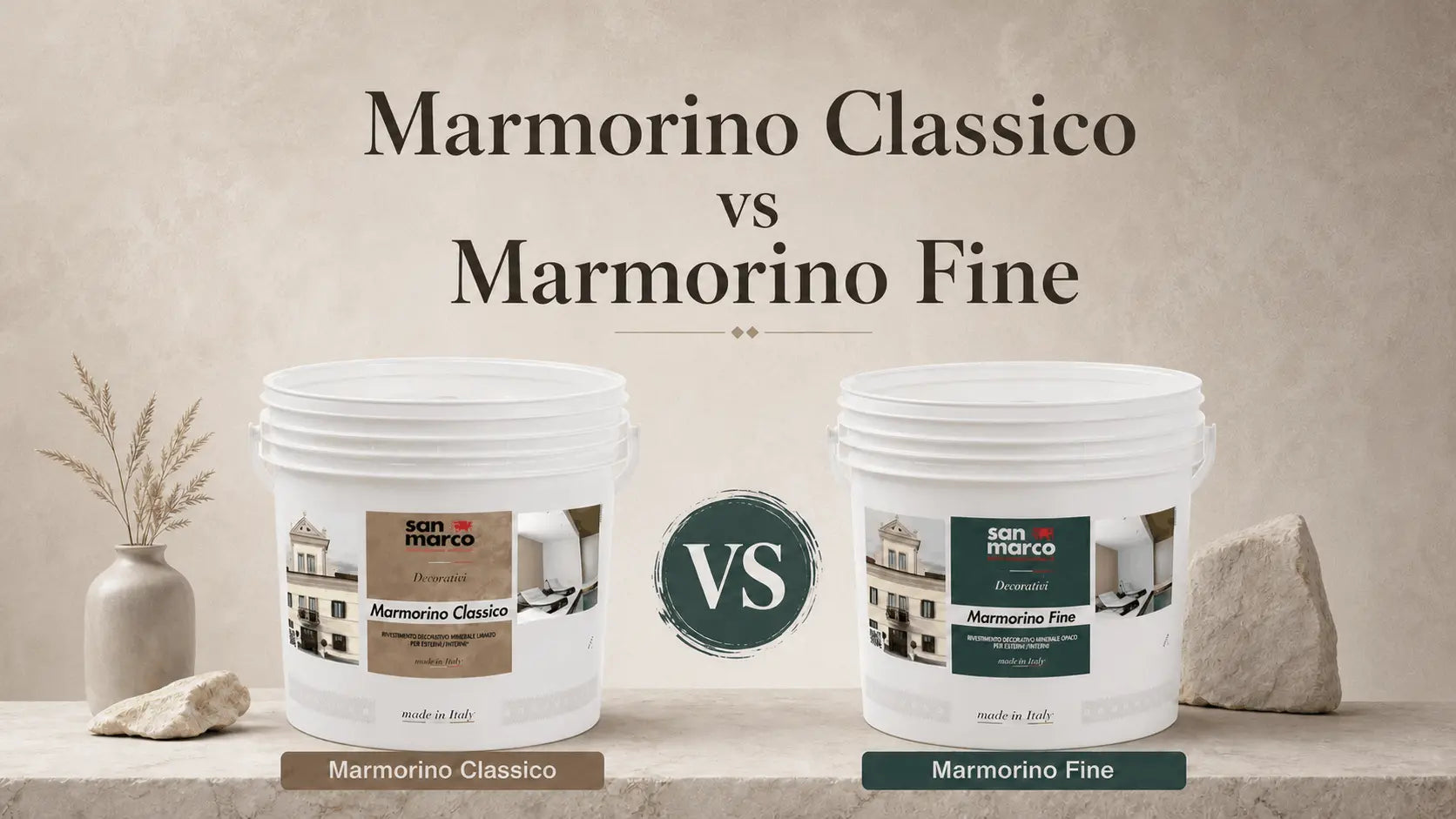 Marmorino Classico vs Marmorino Fine: Which One Is Right for Your Wall?