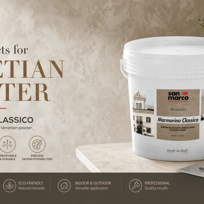 Marmorino Classico: The Italian Lime Venetian Plaster That Transforms Living Walls