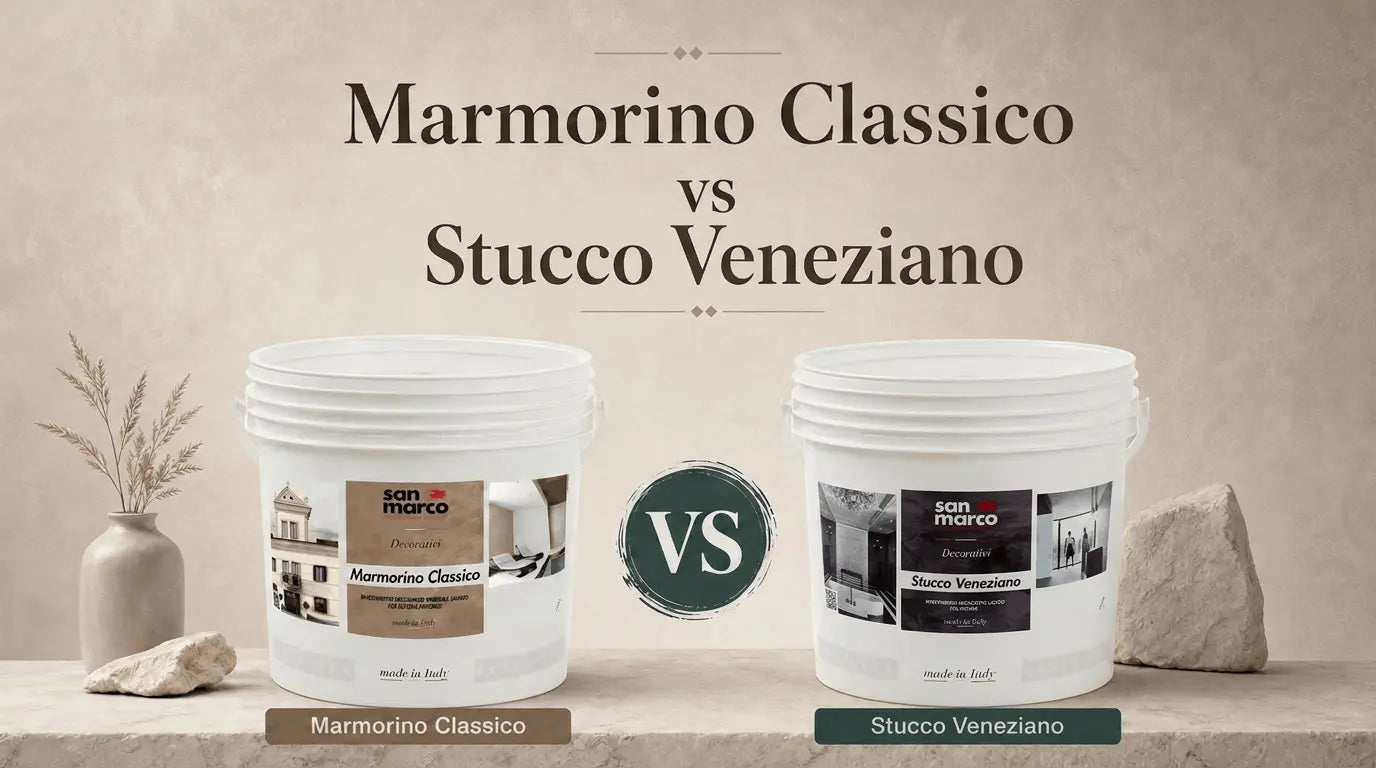 Stucco Veneziano vs Marmorino: Which Gives a Better Finish for a Living Room Wall?