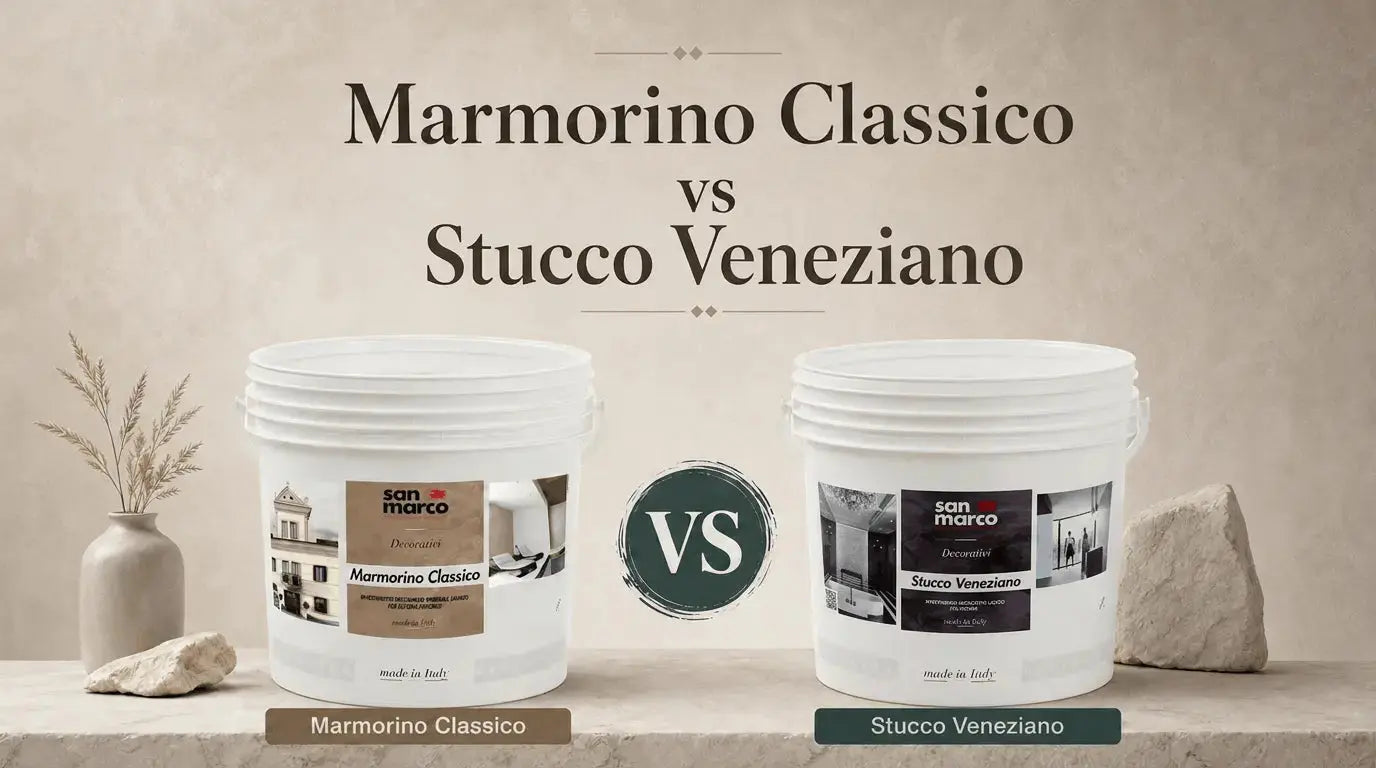 Stucco Veneziano vs Marmorino: Which Gives a Better Finish for a Living Room Wall? The Decora Company