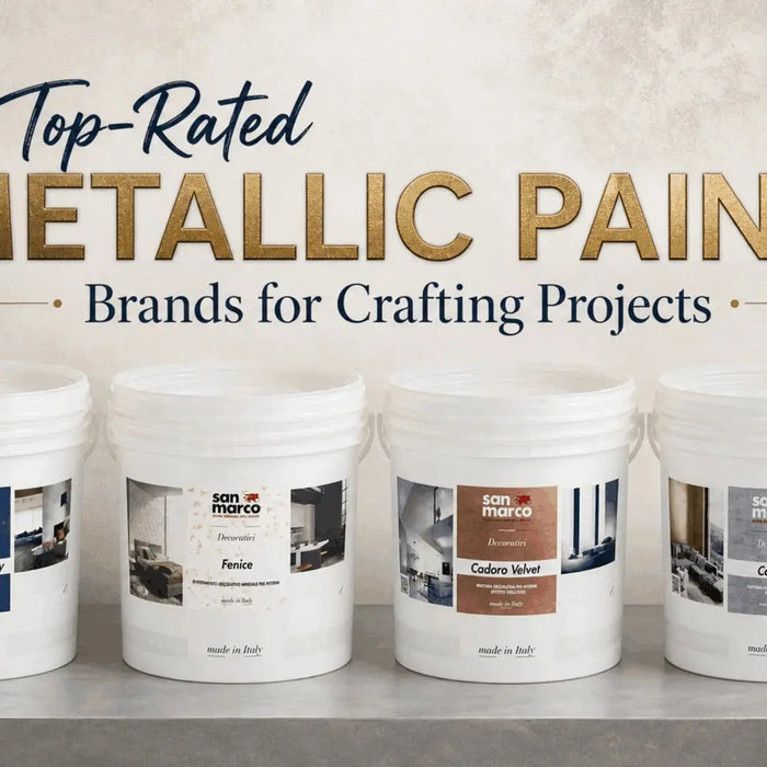 Top-Rated Metallic Paint Brands for Crafting Projects The Decora Company