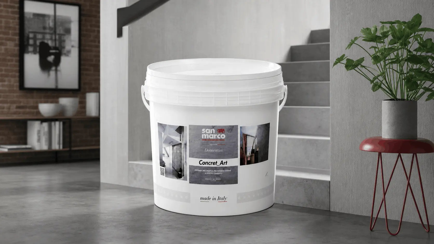 What are the trending styles for decorative concrete wall finishes?