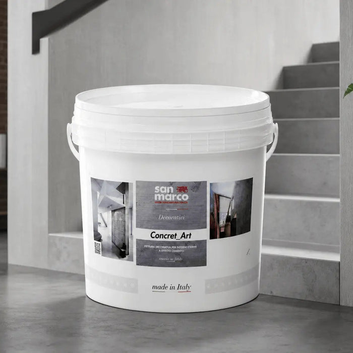What are the trending styles for decorative concrete wall finishes?
