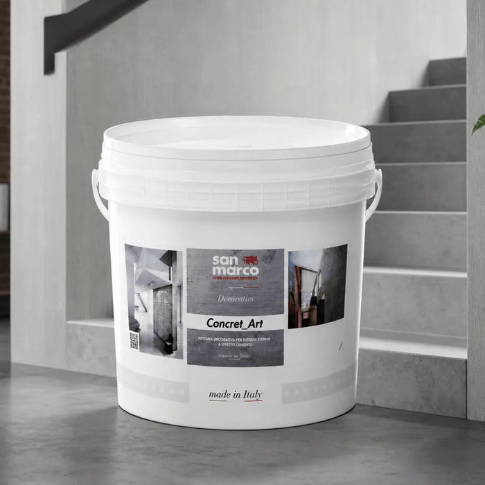 What are the trending styles for decorative concrete wall finishes?