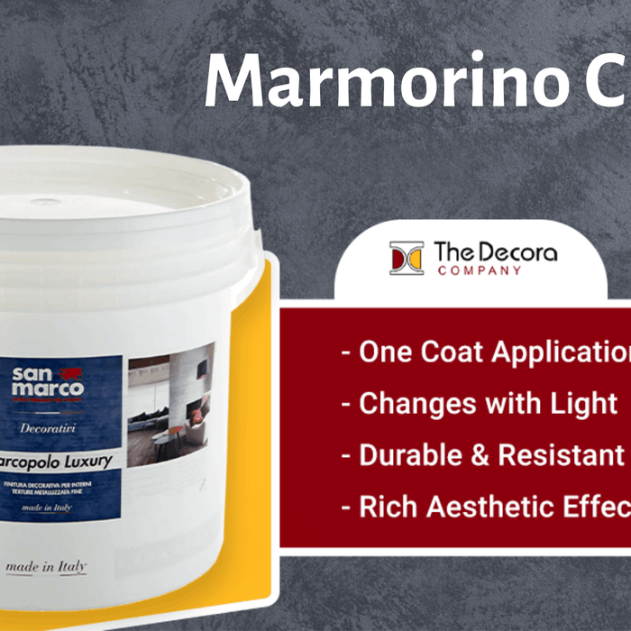 Why Marmorino Classico Is One of The Decora Company's Best-Selling Decorative Wall Finishes