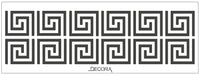 Decora Stencil - Medusa Pattern The Decora Company