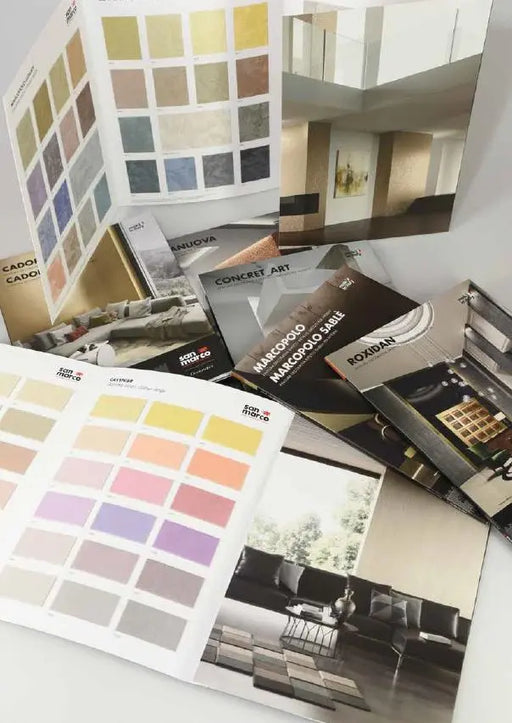 Decorative Product Brochures - San Marco Decorative Paints and Plasters - The Decora Company