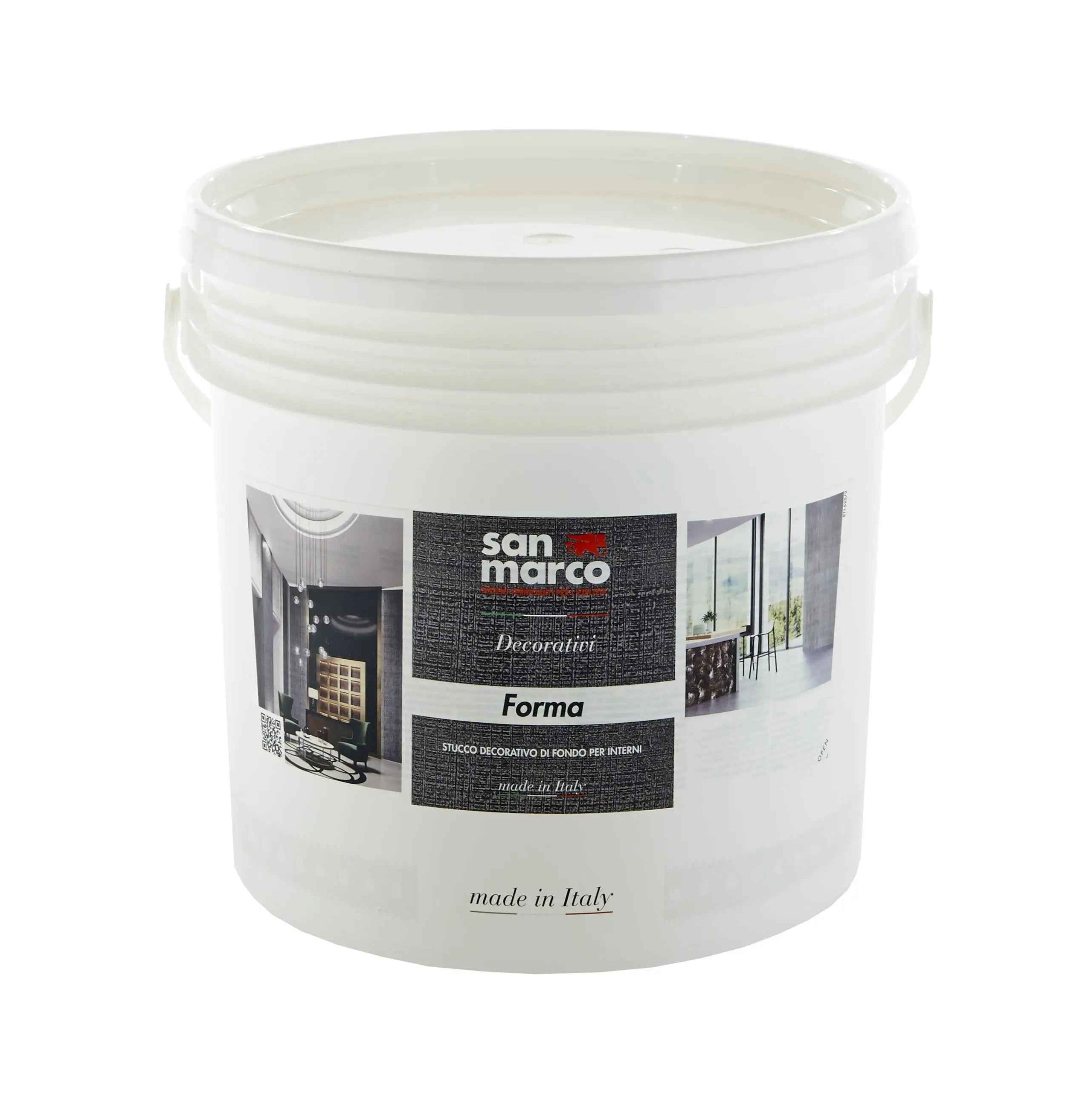 FORMA|Decorative Base Clear Coat Putty For Textured paint by San Marco ...