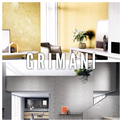 GRIMANI BIANCO - Decorative Metallic Paint with Cracked Effect by San Marco (White base) - The Decora Company
