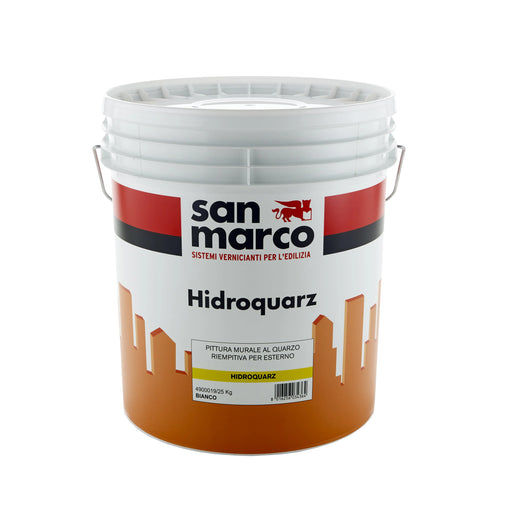 Hidroquarz by San Marco - Thick Acrylic External Paint, White San Marco
