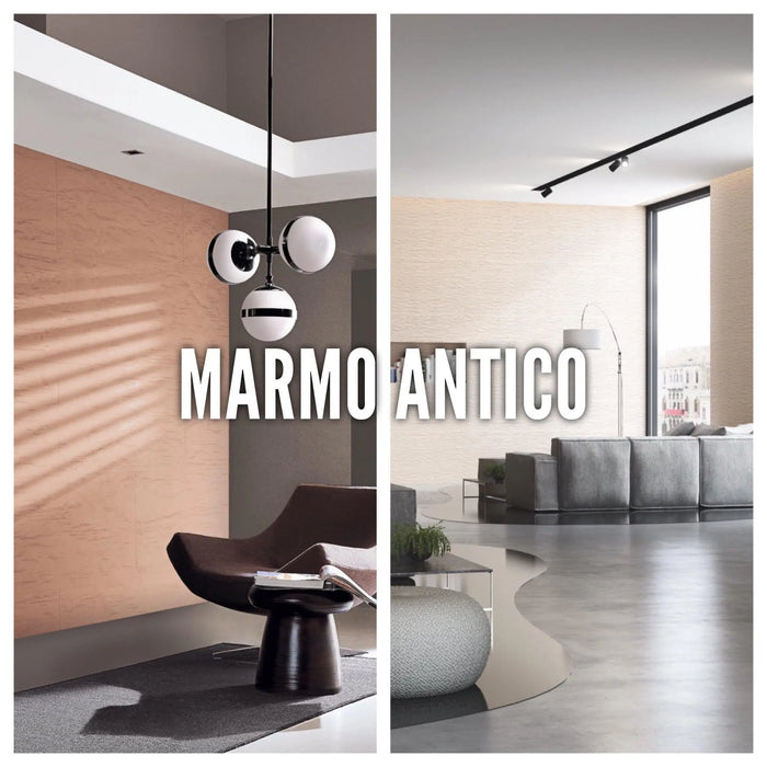 MARMO ANTICO - Mineral Lime Textured Grain Plaster by San Marco San Marco