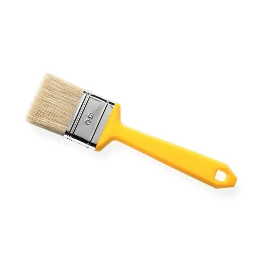 Weiler 40110 Heavily Filled Varnish Brush, 3 in Polyester Brush, Plastic  Handle, Latex Paints, Oil Base Paints, Shellac, Water Base Paints